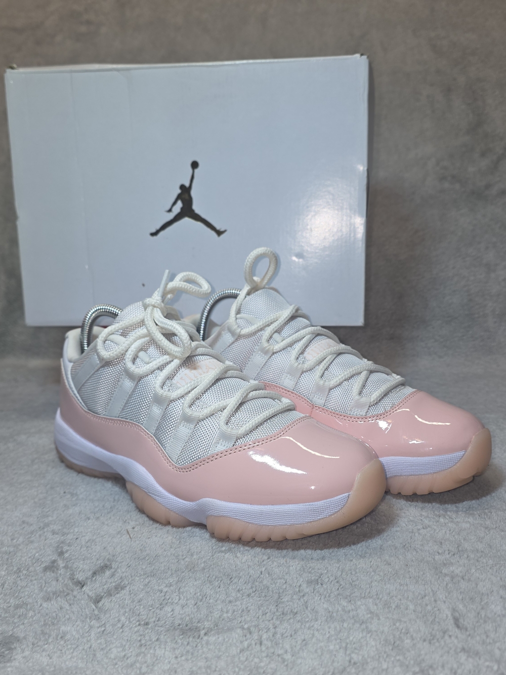 Nike Air Jordan 11 Low Pink/White Women's Sneakers